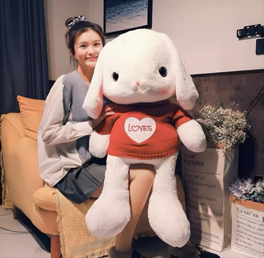 Long-eared rabbit  Large Plush Toy  Soft Gifts for Valentine, Christmas, Birthday, ,Wedding Party.