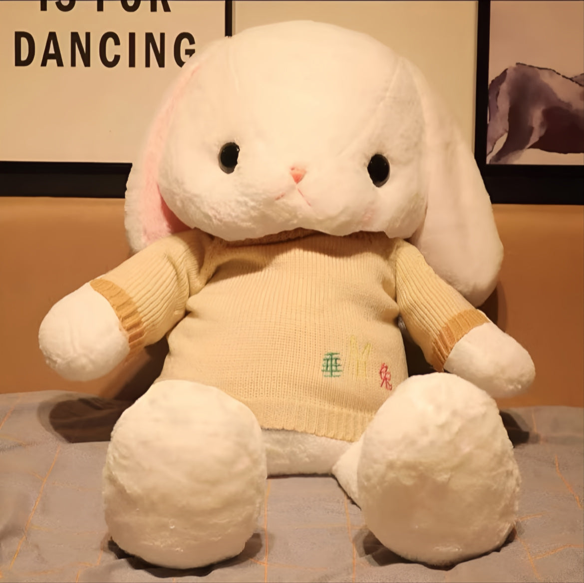 Long-eared rabbit  Large Plush Toy  Soft Gifts for Valentine, Christmas, Birthday, ,Wedding Party.