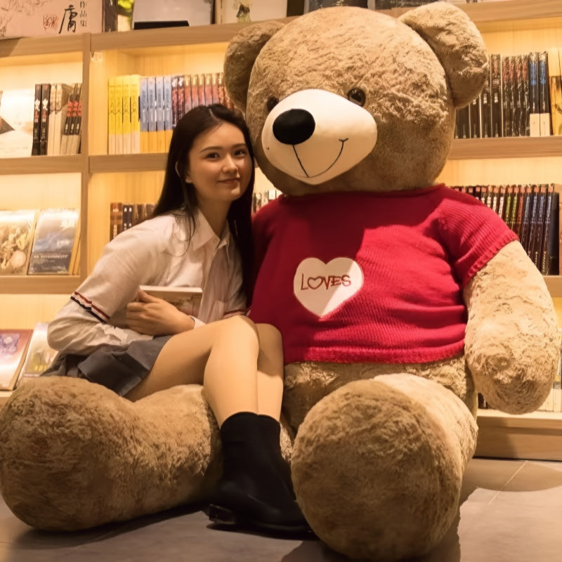 Large Teddy Bear Large Plush Toy  Soft Gifts for Valentine, Christmas, Birthday, ,Wedding Party.