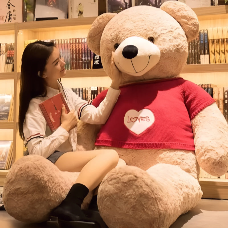 Large Teddy Bear Large Plush Toy  Soft Gifts for Valentine, Christmas, Birthday, ,Wedding Party.