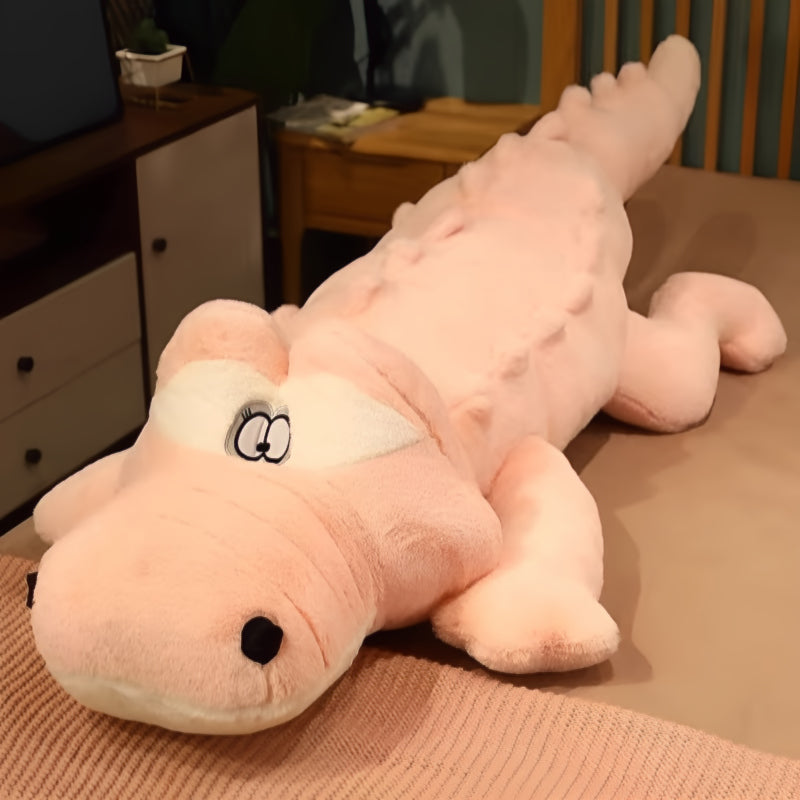 Oversized Crocodile Plush Toy Pillow