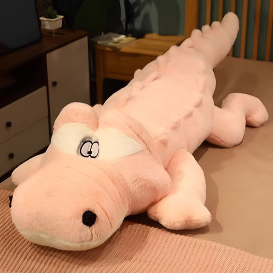 Oversized Crocodile Plush Toy Pillow