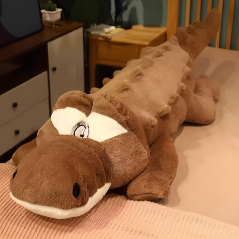 Oversized Crocodile Plush Toy Pillow