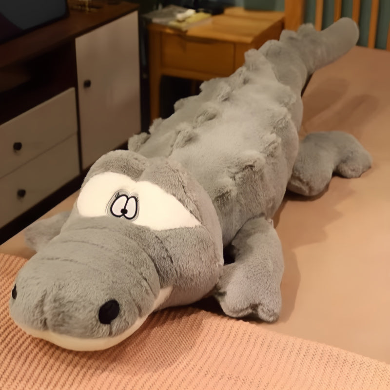 Oversized Crocodile Plush Toy Pillow