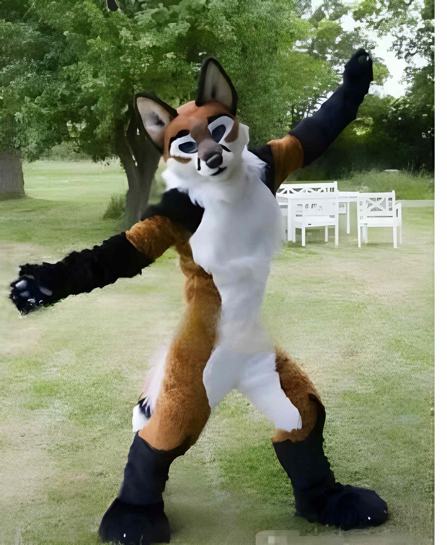 Husky doll clothes  walking cartoon  Halloween costume