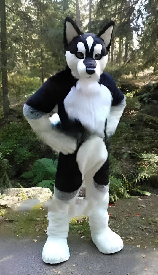 Husky doll clothes  walking cartoon  Halloween costume