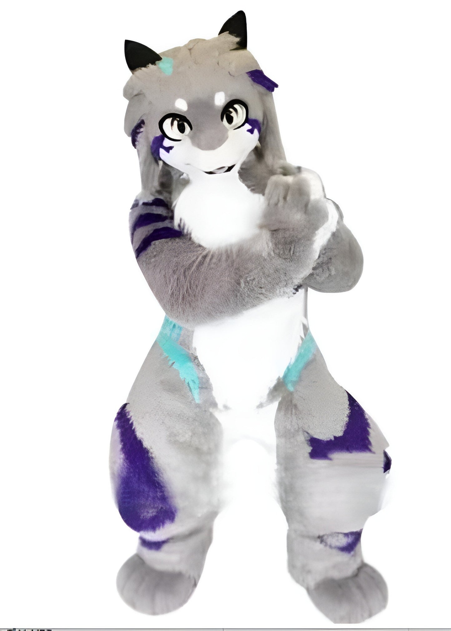 Husky doll clothes  walking cartoon  Halloween costume