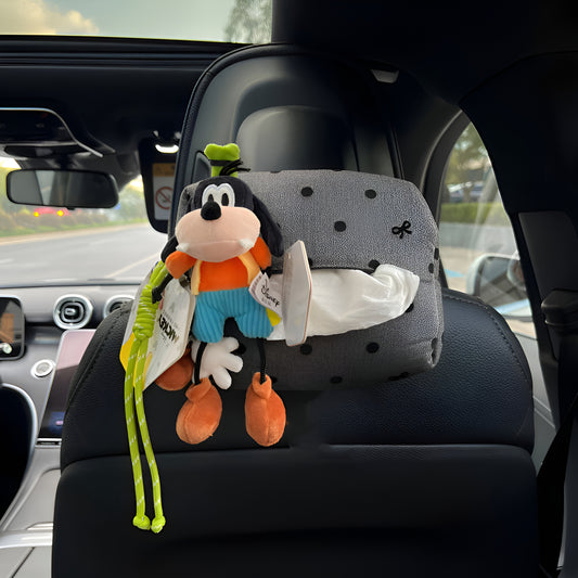 Car doll tissue box