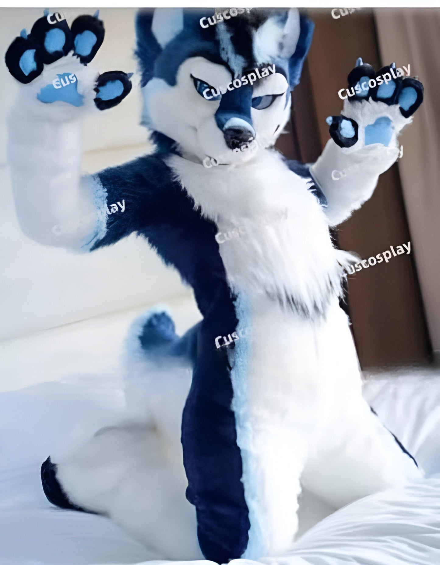 Husky doll clothes  walking cartoon  Halloween costume